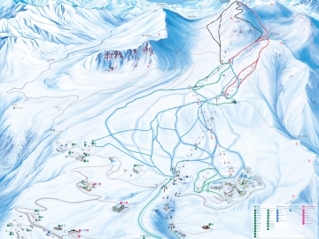 Gudauri Map